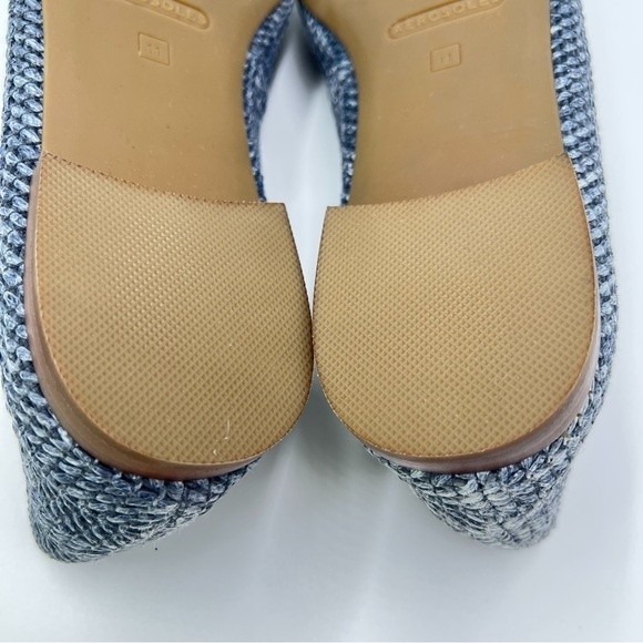 Aerosoles Women's Homerun Ballet Flats Blue Woven Ballet Flats Shoes Size 11 NEW - Picture 12 of 14